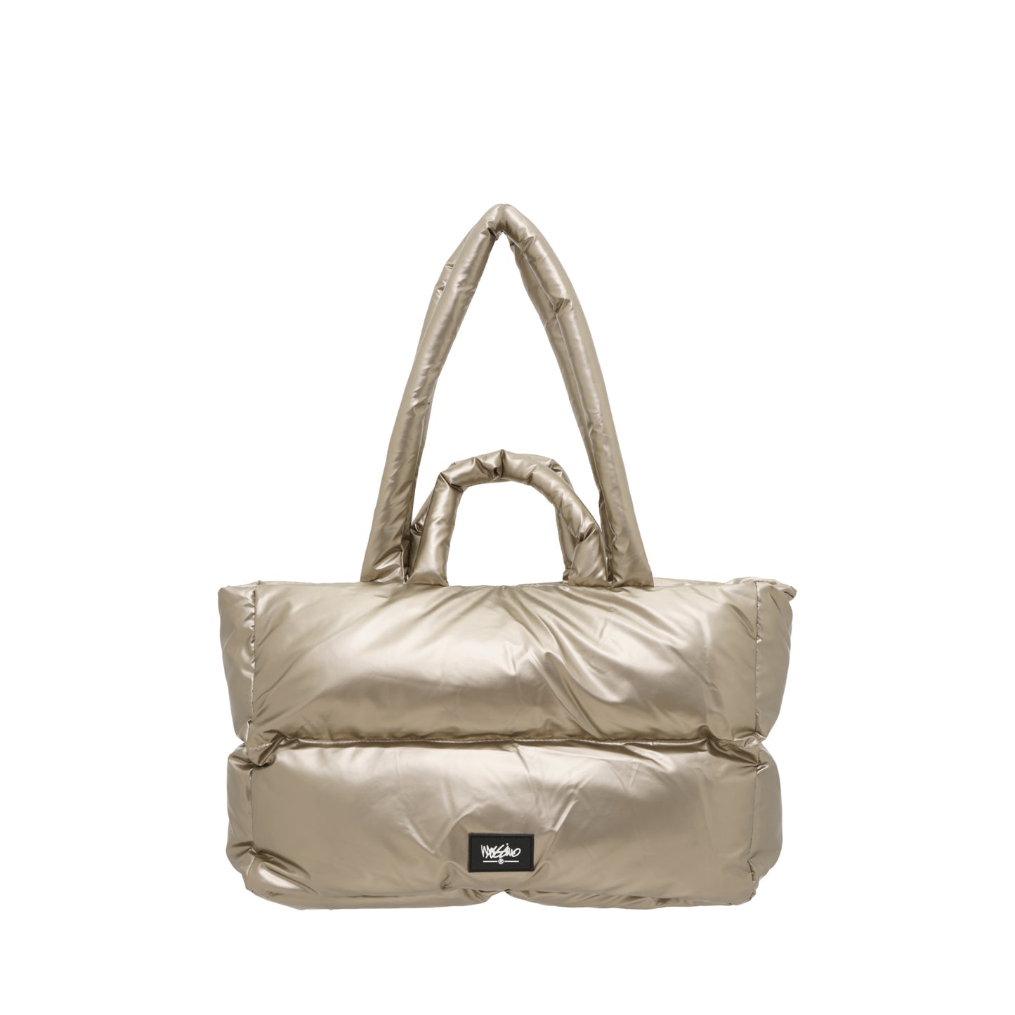 Matt Nylon Shoulder Bag