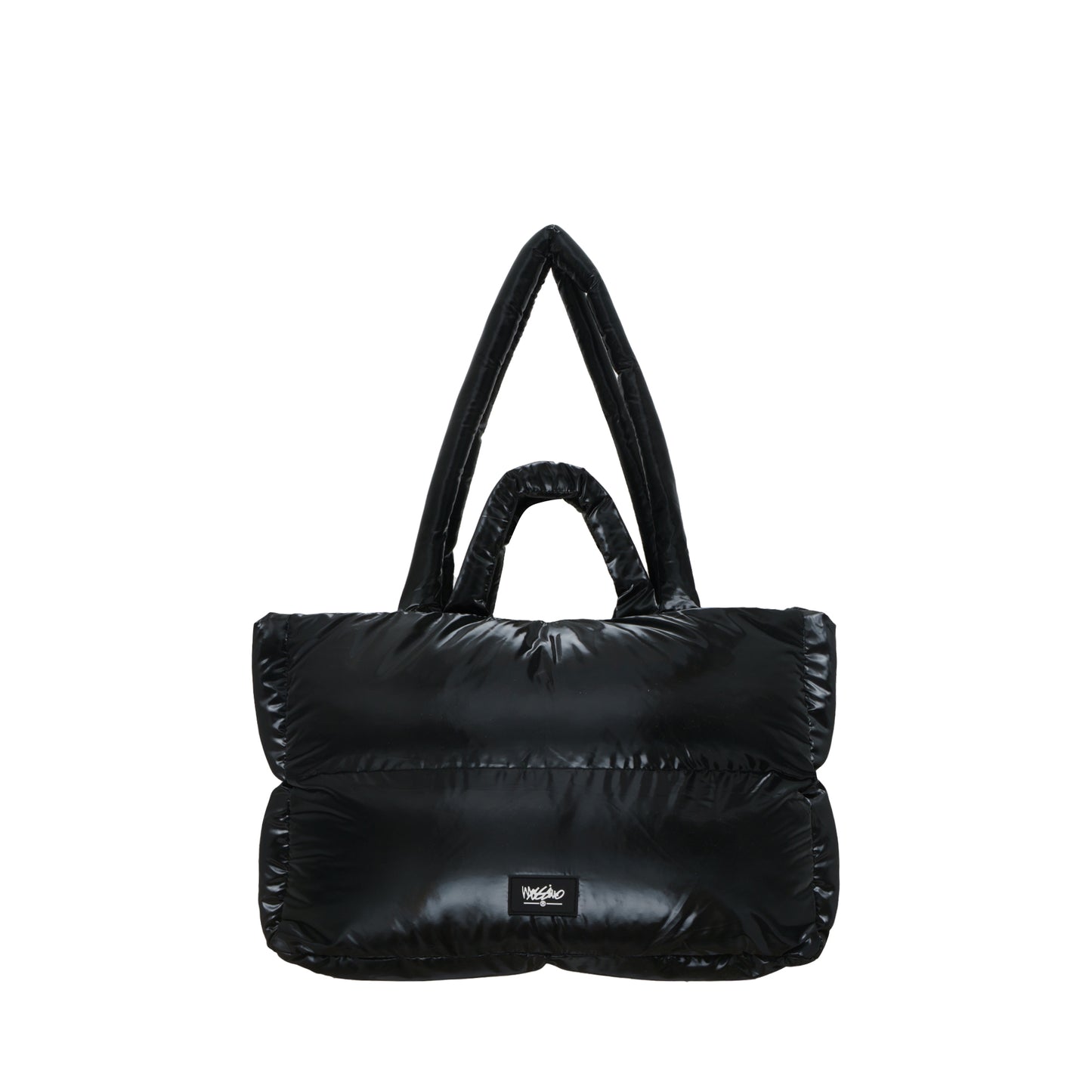 Matt Nylon Shoulder Bag