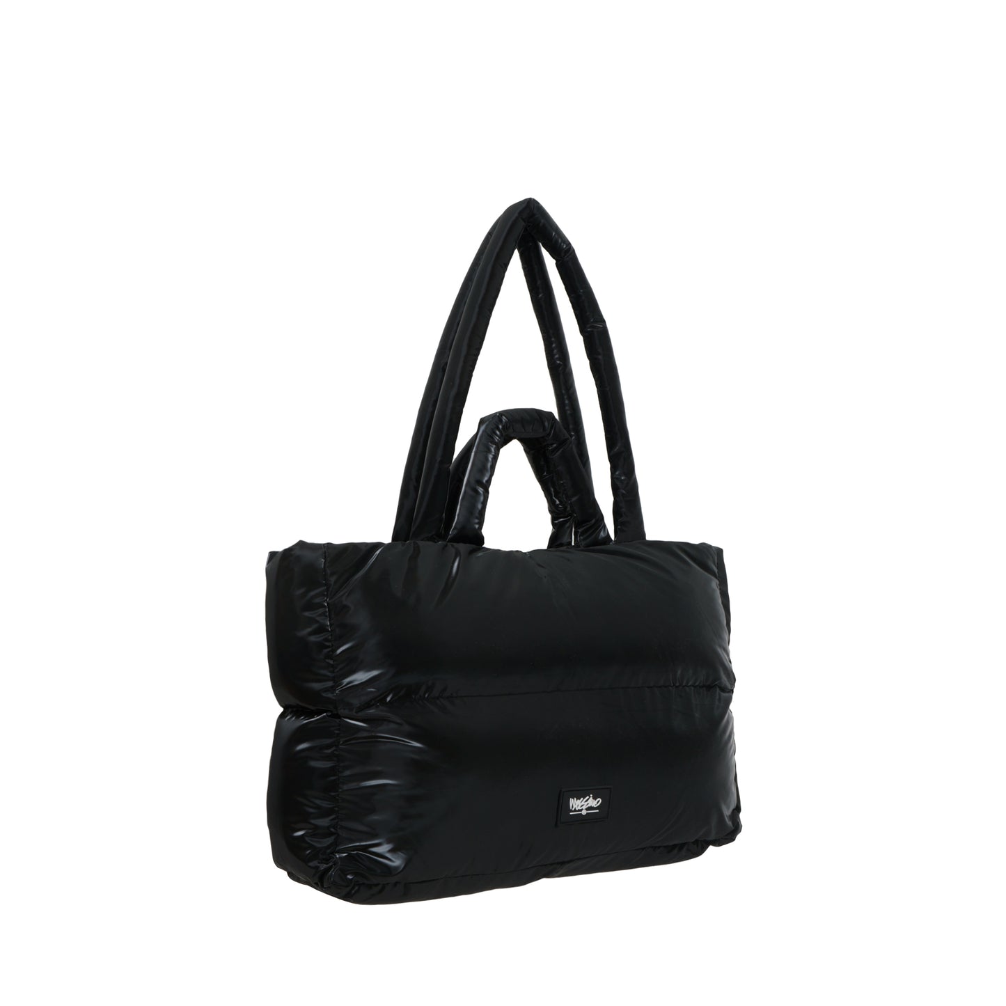 Matt Nylon Shoulder Bag