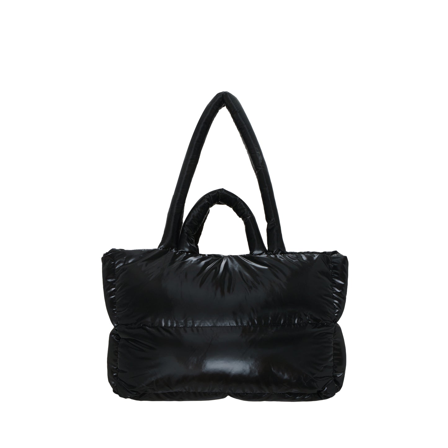 Matt Nylon Shoulder Bag