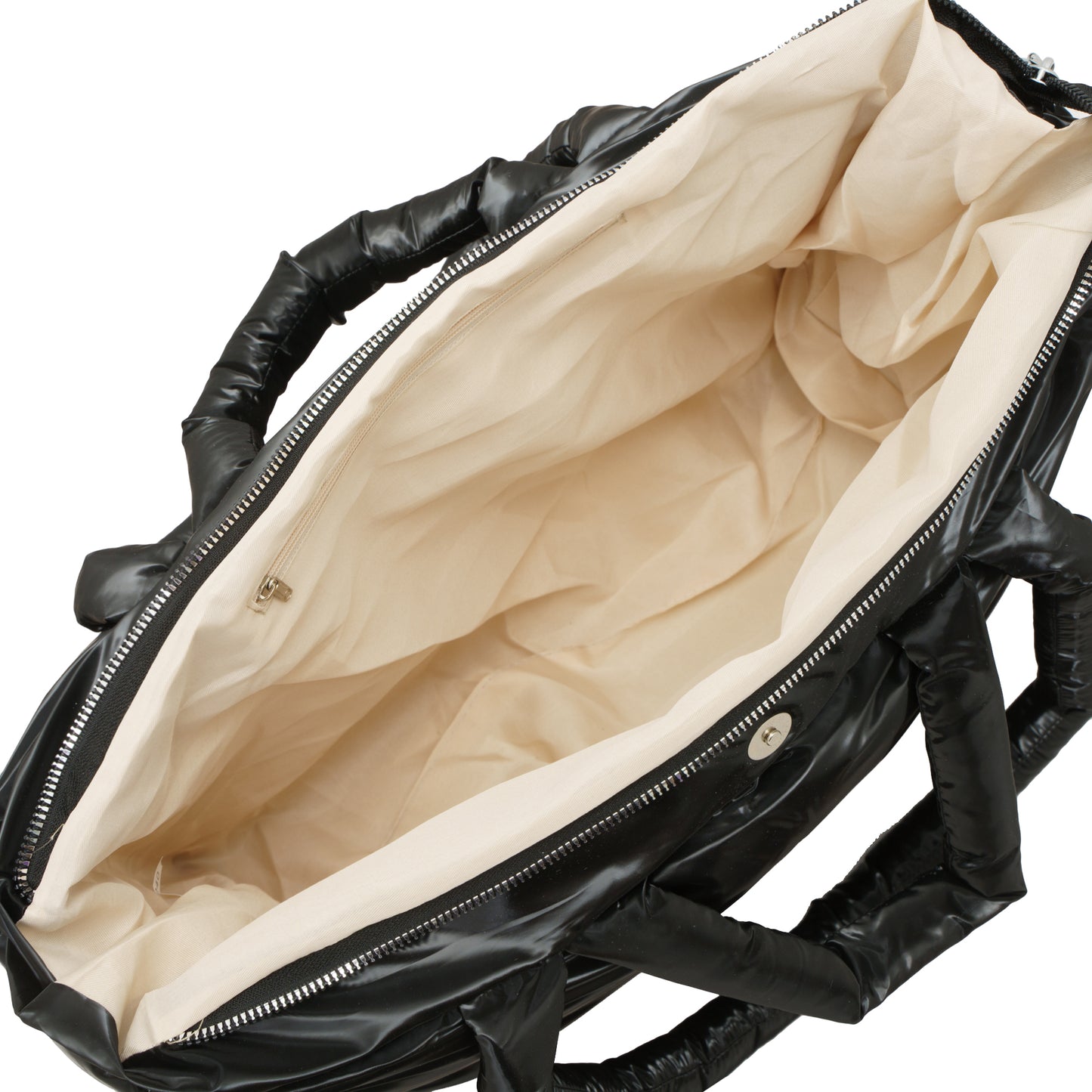 Matt Nylon Shoulder Bag