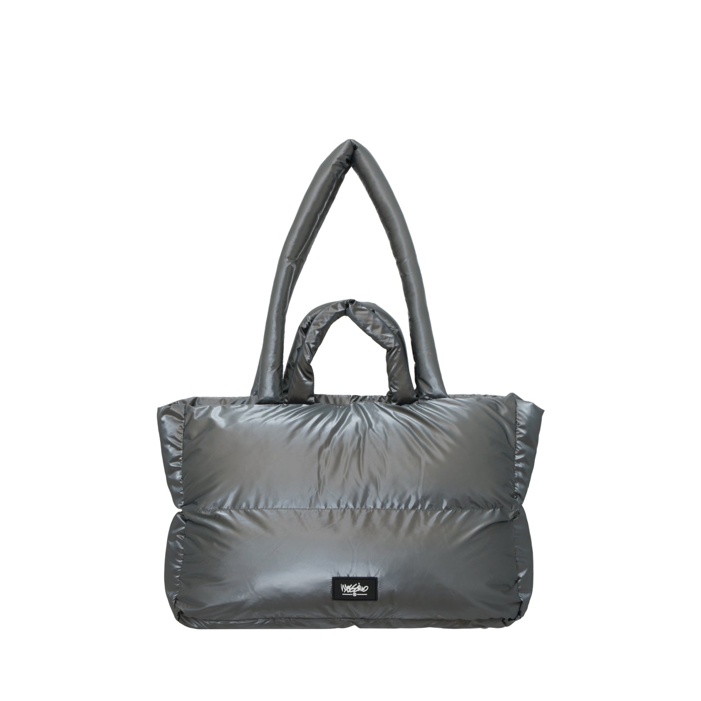 Matt Nylon Shoulder Bag