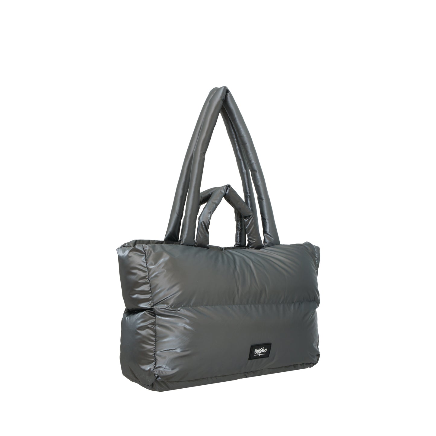 Matt Nylon Shoulder Bag