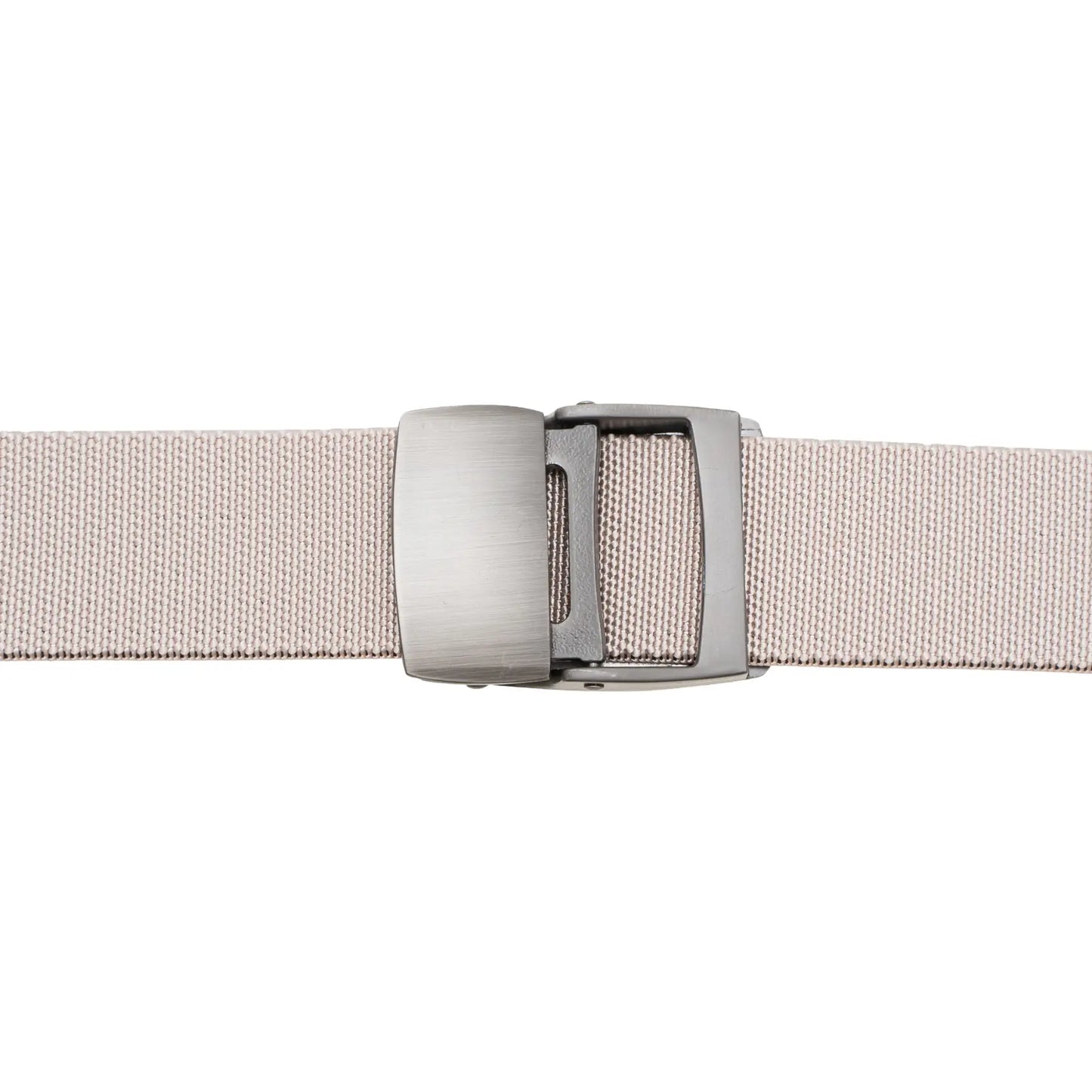 Ratchet belt with metal buckle, designed for durability and outdoor