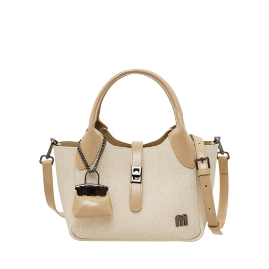 Ladies Vinyl Top Handle Bag