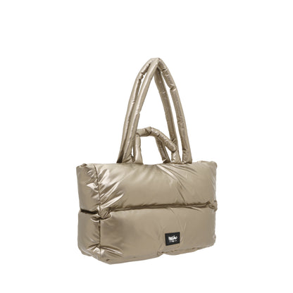 Matt Nylon Shoulder Bag