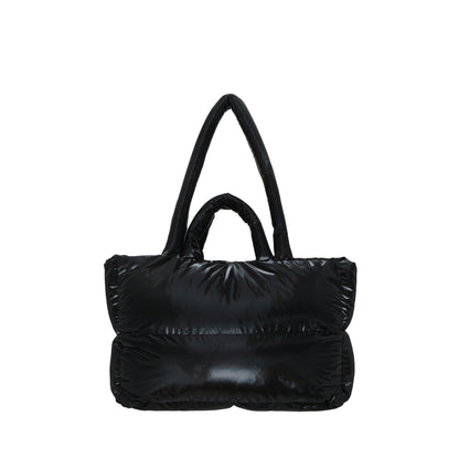 Matt Nylon Shoulder Bag