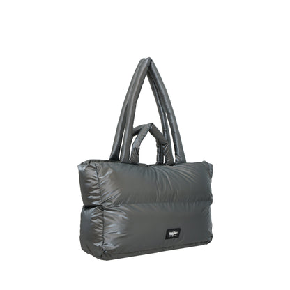 Matt Nylon Shoulder Bag