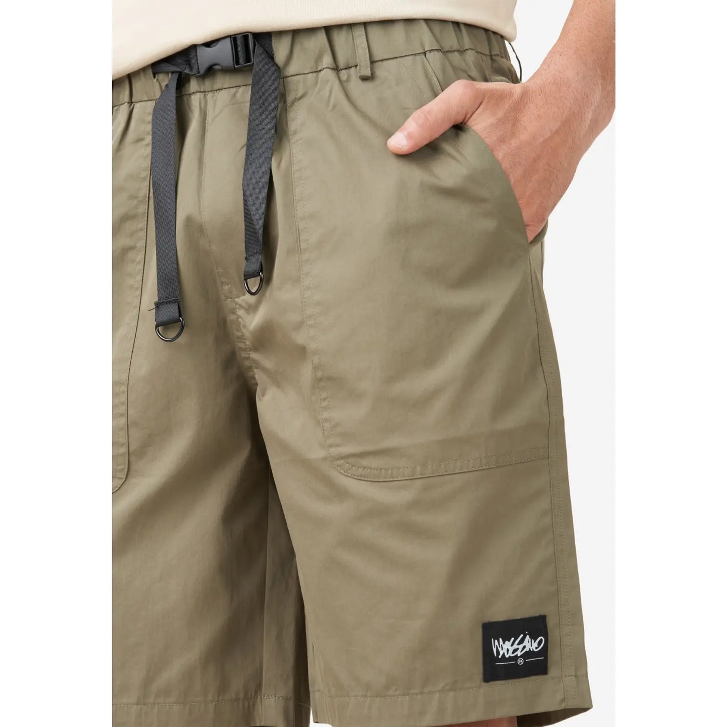 Khaki Short Cargo Pants