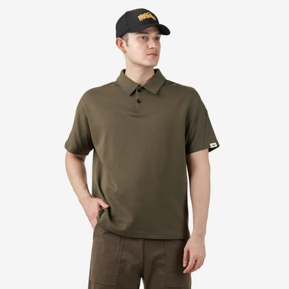 Minimalist Oversize Polo Tee