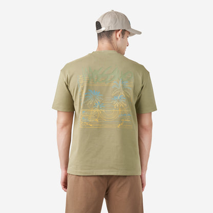 Energetic Series Light-Toned Oversize T-shirt