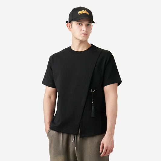 Oversize Basic Cotton Blend T-shirt