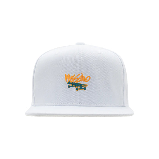 Skateboard Graphic Snapback Cap