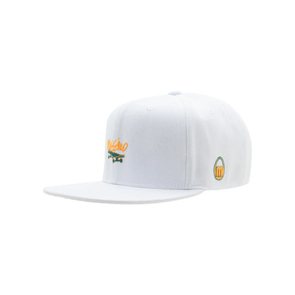 Skateboard Graphic Snapback Cap